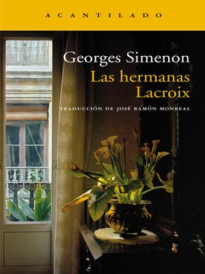 cover image of Las hermanas Lacroix